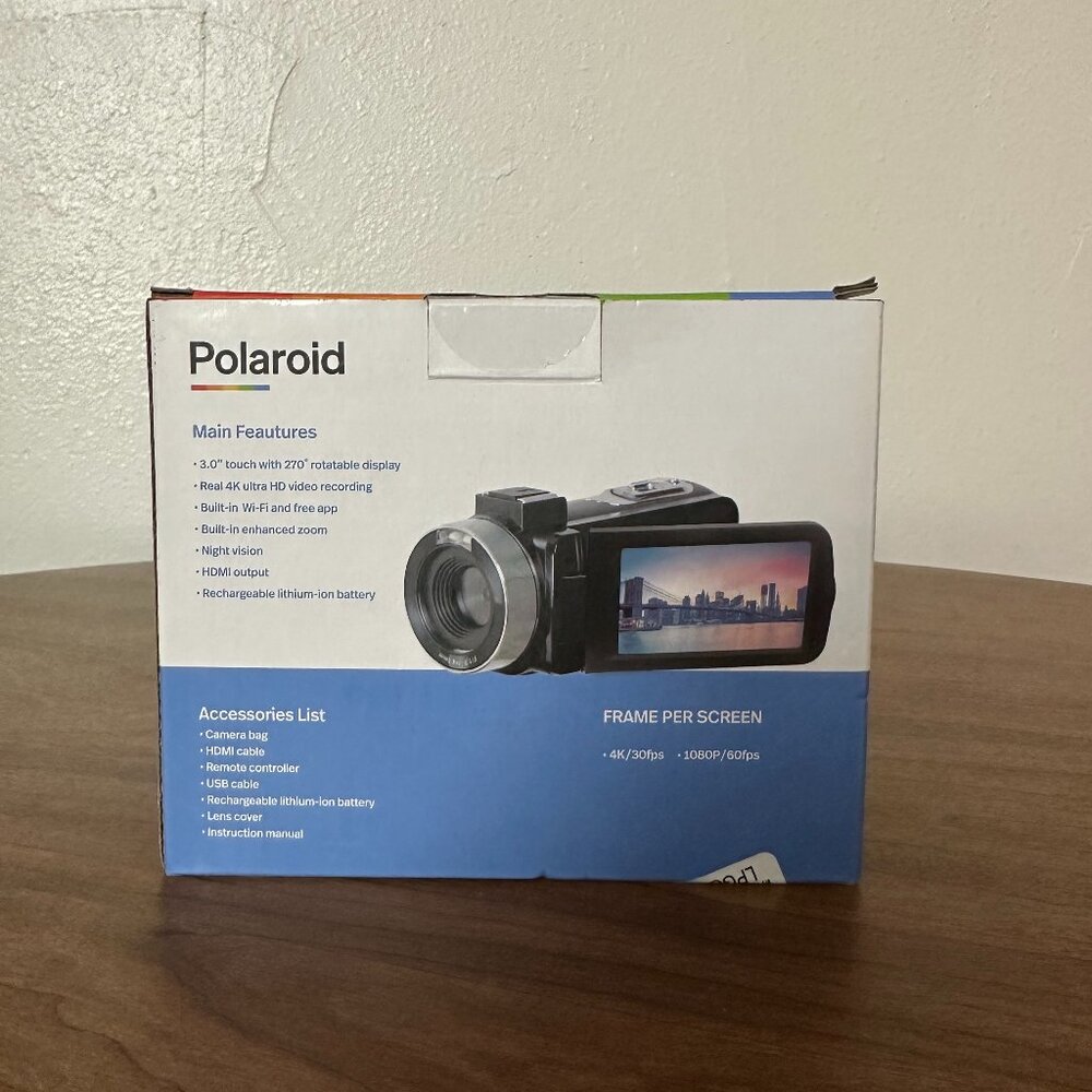 Polaroid - 4k Digital Camcorder